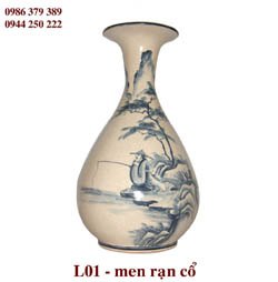 Lọ men rạn - L01